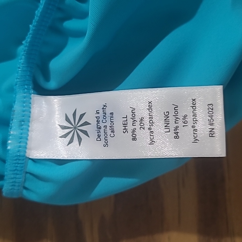 Athleta Womens Halter Tankini Top Size 32 D/DD Tall - Picture 4 of 5